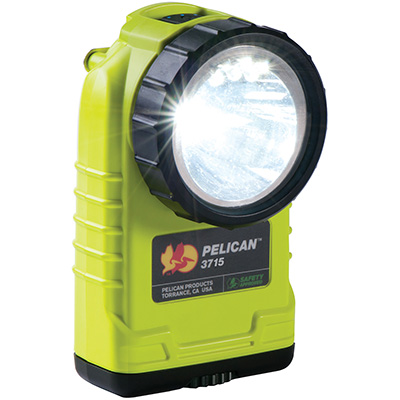 派力肯 Pelican™#3715 Right Angle lights 消防专用LED胸挂式防爆照明灯