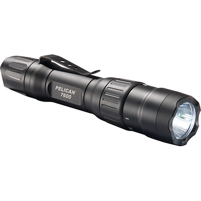 派力肯 Pelican™#7600 Tactical Flashlights 中型LED强光充电式手电